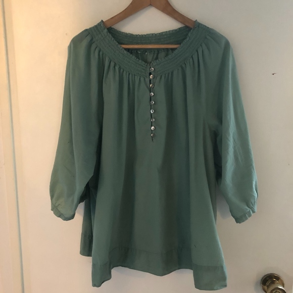 J. Jill Tops - J Jill Cotton boho top